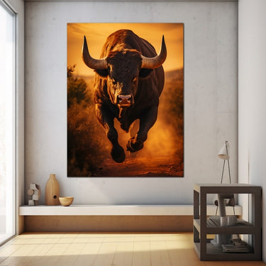 Tableau Taureau Puissant